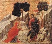 Appearence to Mary Magdalene Duccio